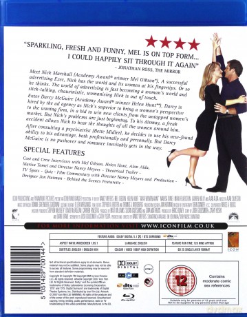 What Women Want (Czego pragną kobiety) [Blu-Ray]