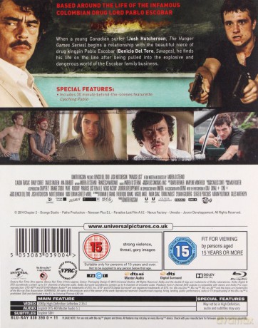 Escobar - Paradise Lost [Blu-Ray]