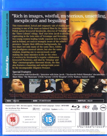 Podwójne życie Weroniki [Blu-Ray]