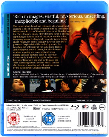 Podwójne życie Weroniki [Blu-Ray]