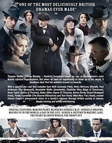 Peaky Blinders Season 1-4 [BOX] [8xBlu-Ray]