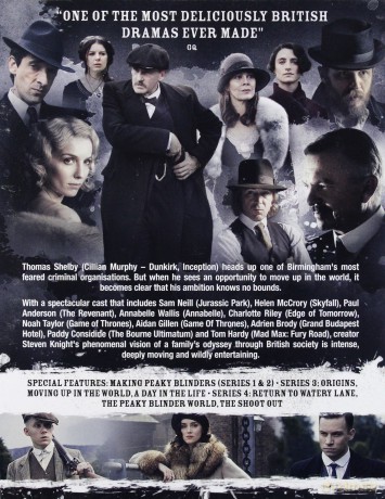 Peaky Blinders Season 1-4 [BOX] [8xBlu-Ray]