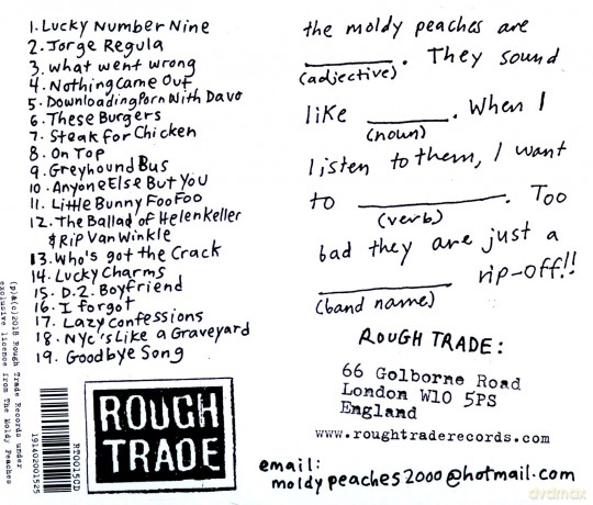 The Moldy Peaches: The Moldy Peaches [CD]