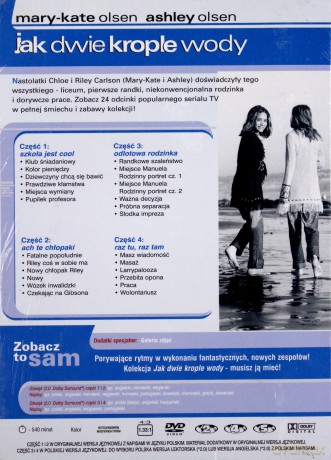Mary-Kate i Ashley: Jak dwie krople wody Pakiet [4DVD]