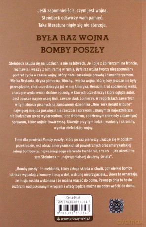 Była raz wojna. Bomby poszły - John Steinbeck [KSIĄŻKA]