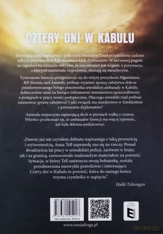 Cztery dni w Kabulu - Anna Tell [KSIĄŻKA]
