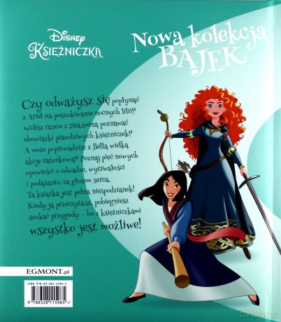 Disney księżniczka. Nowa kolekcja bajek [KSIĄŻKA]