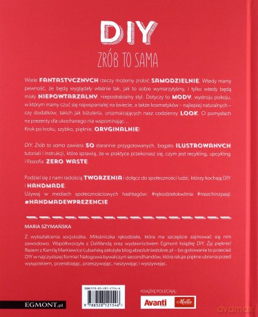 DIY. Zrób to sama - Maria Szymańska [KSIĄŻKA]