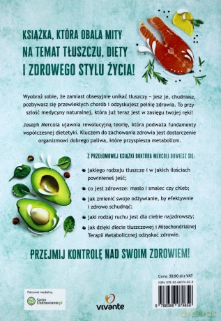 Dobry tłuszcz. Najlepsze paliwo dla organizmu - Joseph Mercola [KSIĄŻKA]