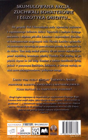 Drugi legion. Tajemnica Askiru (Tom 2) - Richard Schwartz [KSIĄŻKA]