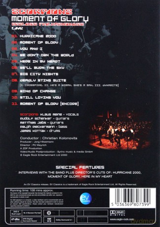 The Scorpions: Moment Of Glory [DVD]