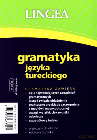 Gramatyka języka tureckiego [KSIĄŻKA]