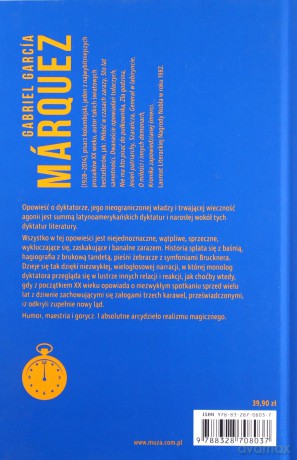 Jesień patriarchy - Gabriel Garcia Marquez, Carlos Marrodan Casas [KSIĄŻKA]