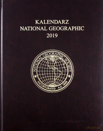 Kalendarz 2019 National Geographic brązowy [KALENDARZ]