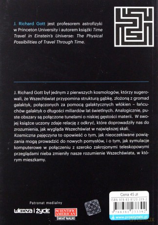 Kosmiczna pajęczyna. Tajemnicza struktura wszechświata. Na ścieżkach nauki - J. Richard Gott [KSIĄŻKA]