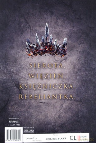Księżniczka popiołów - Laura Sebastian [KSIĄŻKA]