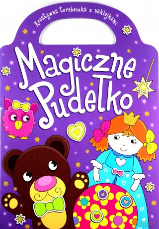 Magiczne pudełko. Kreatywna torebeczka z naklejkami [KSIĄŻKA]