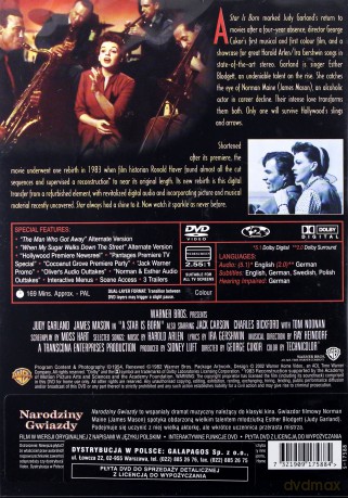 Narodziny gwiazdy (A Star is Born) edycja specjalna [2DVD]