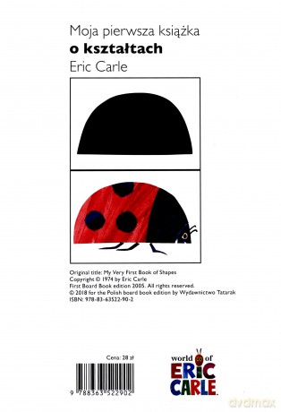 Moja pierwsza książka o kształtach - Eric Carle [KSIĄŻKA]
