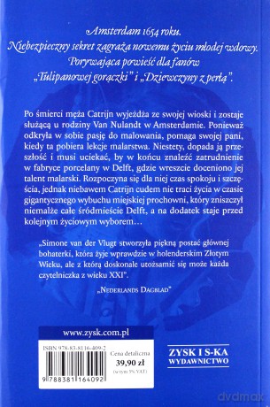 Niebieska porcelana - Simone Van Der Vlugt [KSIĄŻKA]