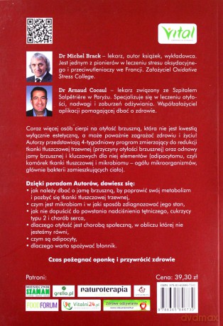 Otyłość brzuszna. Ukryty zabójca. Przywróć pełną sprawność mózgu i jelit w 4 tygodnie - Michel Brack, Arnaud Cocaul [KSIĄŻKA]