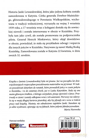 Pamiętnik znaleziony w Katyniu. Opowieść o pilotce Janinie Lewandowskiej, jedynej zamordowanej w Katyniu - Maria Nurowska [KSIĄŻKA]