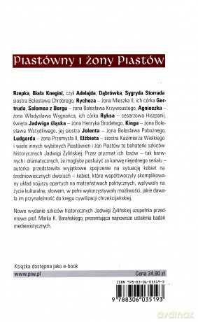 Piastówny i żony Piastów - Jadwiga Żylińska [KSIĄŻKA]