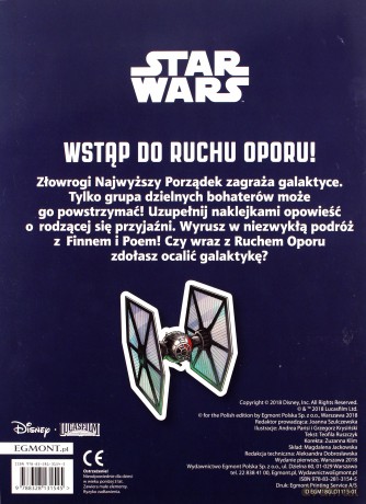 Początek przyjaźni. Star Wars. Koloruj, czytaj, naklejaj (Gwiezdne Wojny) [KSIĄŻKA]