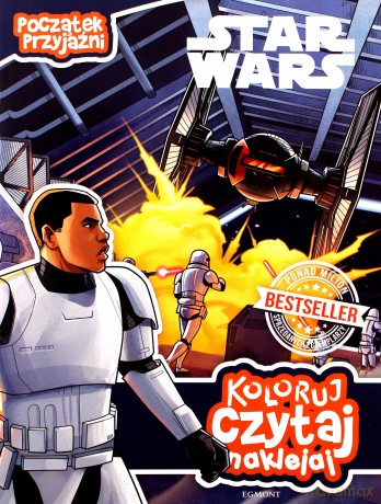 Początek przyjaźni. Star Wars. Koloruj, czytaj, naklejaj (Gwiezdne Wojny) [KSIĄŻKA]