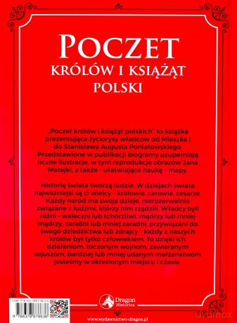 Poczet królów i książąt Polski od Mieszka I do Stanisława Augusta Poniatowskiego - Adam Dylewski [KSIĄŻKA]