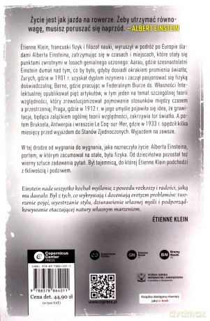 Podróże z Albertem Einsteinem - Etienne Klein [KSIĄŻKA]