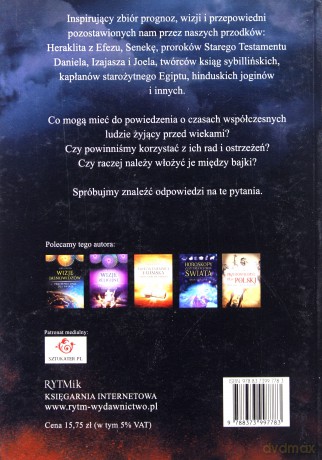Proroctwa starożytnych. Przepowiednie dla świata - Andy Collins [KSIĄŻKA]