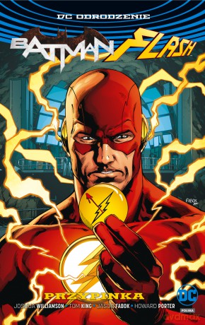 Przypinka Batman Flash - Joshua Williamson, Tom King, Jason Fabok [KOMIKS]