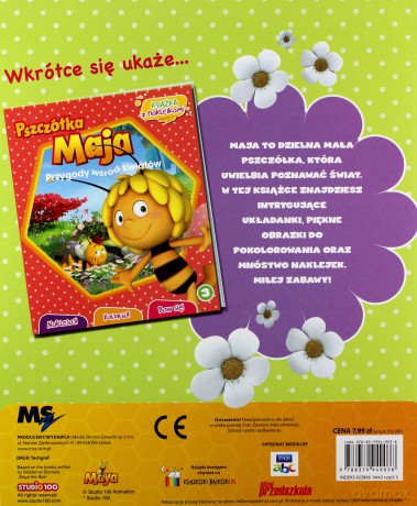 Pszczółka Maja. Activity naklejki [KSIĄŻKA]