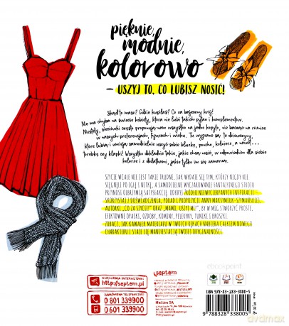 Uszyj to. Modne ubrania i dodatki w 5 minut - Anna Maksymiuk-Szymańska [KSIĄŻKA]