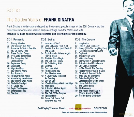 Frank Sinatra: The Golden Years Of Frank Sinatra [3CD]