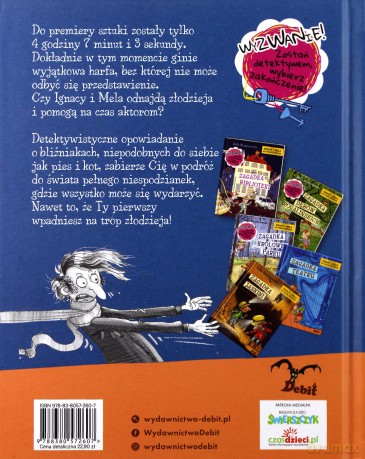 Zagadka teatru. Ignacy i Mela na tropie złodzieja - Zofia Staniszewska [KSIĄŻKA]