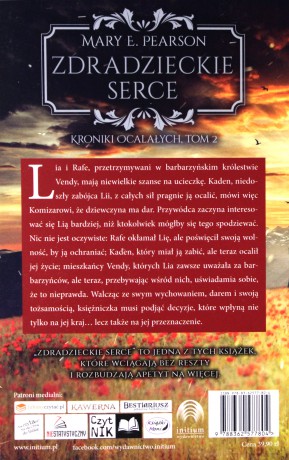 Zdradzieckie serce. Kroniki ocalałych (Tom 2) - Mary E. Pearson [KSIĄŻKA]