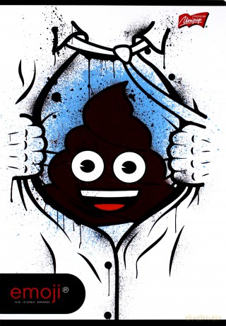 Zeszyt A5 60k linia emoji