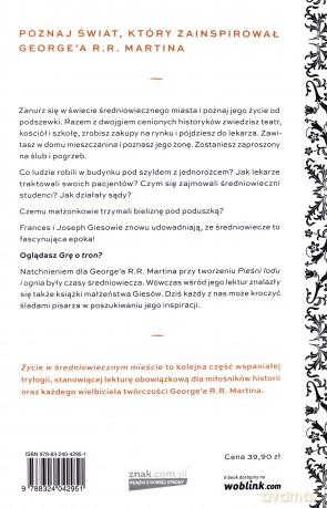 Życie w średniowiecznym mieście - Joseph Gies, Francis Gies [KSIĄŻKA]