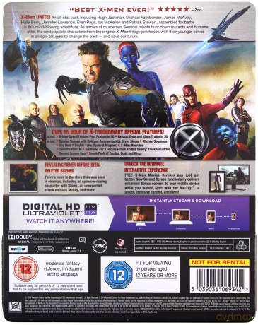 X-Men: Days of Future Past (steelbook) [Blu-Ray 3D]+[Blu-Ray]