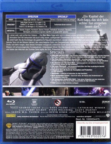 Star Wars - The Clone Wars [Blu-Ray]