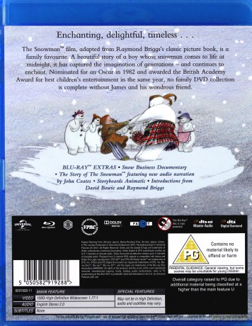 The Snowman (30th Anniversary Edition) [Blu-Ray]