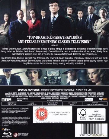 Peaky Blinders Season 3 [2xBlu-Ray]