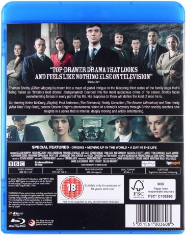 Peaky Blinders Season 3 [2xBlu-Ray]