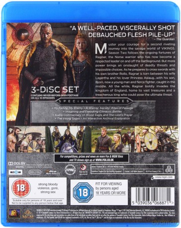 Vikings Season 2 [3xBlu-Ray]