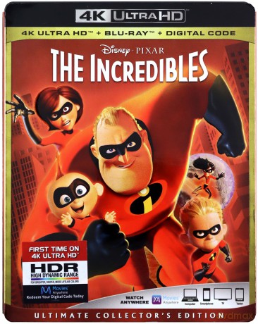 The Incredibles (Disney) [Blu-Ray 4K]+[Blu-Ray]