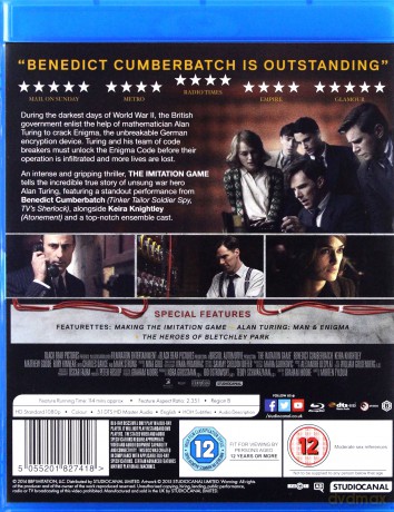 The Imitation Game [Blu-Ray]