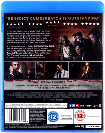The Imitation Game [Blu-Ray]