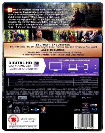 Piąta fala (steelbook) [Blu-Ray]